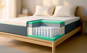 Matratze mit Breeze-Memory-Schaum und Taschenfedern Matratze mit Breeze-Memory-Schaum und Taschenfedern