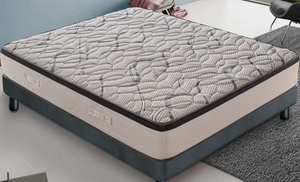 Memory-Gel und Carbon-Matratze mit 7 Zonen