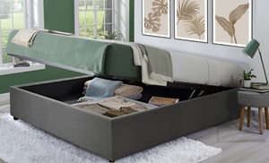 Kommoden-Bett ''Cômes'' in Stoff, opt. Memoryschaum-Matratze, Sampur Kommoden-Bett ''Cômes'' in Stoff, opt. Memoryschaum-Matratze, Sampur