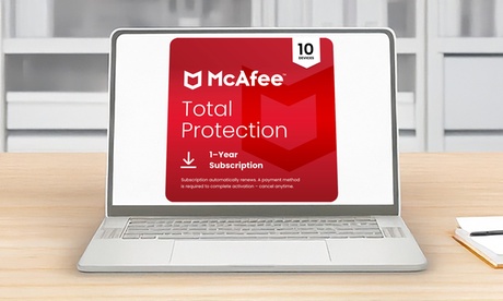 McAfee Total Protection 2025 für 1 - 10 Geräte für 1 - 2 Jahre McAfee Total Protection 2025 für 1 - 10 Geräte für 1 - 2 Jahre