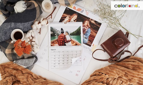 Personalisierter Foto-Wandkalender XL oder A3 Personalisierter Foto-Wandkalender XL oder A3