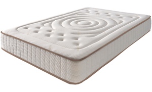 27cm Luxus-Wendematratze mit Kaschmirbezug, 12 Zonen & Visco-Gel-Technologie (H2/H3 Härtegrad) 27cm Luxus-Wendematratze mit Kaschmirbezug, 12 Zonen & Visco-Gel-Technologie (H2/H3 Härtegrad)