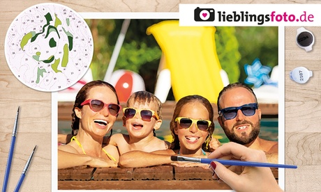 Malen nach Zahlen – eigenes Bild Malen nach Zahlen – eigenes Bild