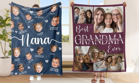 Personalisierbare Foto-Decke