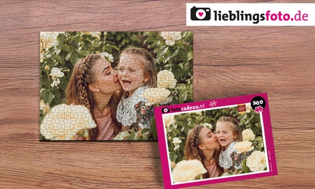 Foto-Puzzle Deluxe mit Schachtel Foto-Puzzle Deluxe mit Schachtel