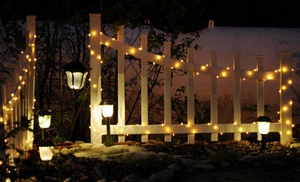 Solar-Lichterkette für den Garten Solar-Lichterkette für den Garten