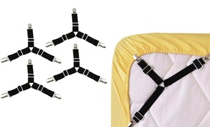 4, 8 oder 12 Bettlakenhalter