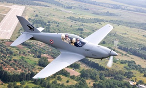 30 oder 60 Min. Kampfflugzeug-Erlebnis / Selber Fliegen für 1 Person 