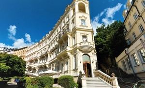 Karlsbad: Doppelzimmer mit Wellness und Halbpension