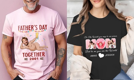 Personalisierbares Foto T-Shirt Personalisierbares Foto T-Shirt