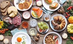 Frühstücksbuffet für 1, 2 oder 4 Personen Frühstücksbuffet für 1, 2 oder 4 Personen