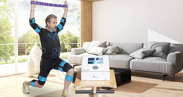 EMS-Gerät für zu Hause inkl. Einweisung und Zubehör für 1–3 Monate