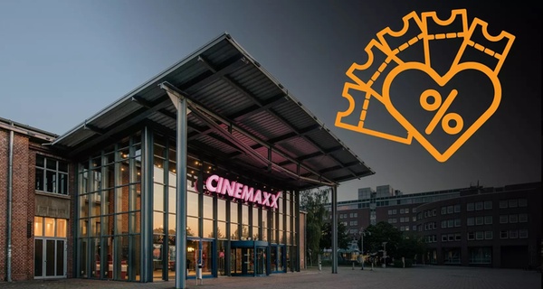 CinemaxX 2, 5 oder 10 Kinogutscheine