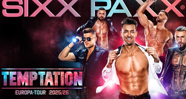 Bestplatz-Ticket für „10 Jahre SIXX PAXX – Temptation Tour 2026“