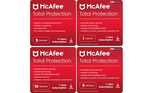 Antivirus McAfee Total Protection 2024