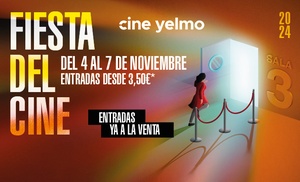 ¡Vive la Fiesta del cine! 1 entrada para Cine Yelmo para 1 persona 