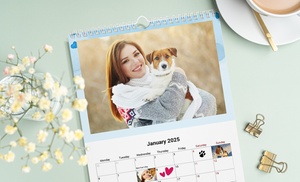 Hasta 5 calendarios de pared personalizables