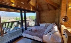 Montseny: 1 o 2 noches con hidromasaje, desayuno, cóctel y spa privado