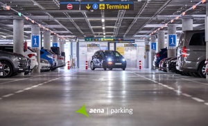 Descuentos de hasta el 35% para un parking oficial de aeropuertos AENA