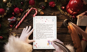  1 o 2 cartas personalizadas de Papá Noel o Reyes Magos para los peques 