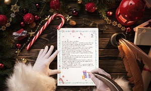 1 o 2 cartas personalizadas de Papá Noel o Reyes Magos para los peques