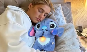  Peluche con forma de Stitch 