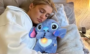 Peluche con forma de Stitch