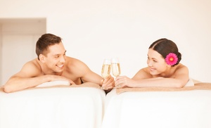 Relax en pareja: masaje oriental de Filipinas con cava y bombones