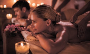 Ritual de aromaterapia en pareja de 70 minutos con fruta o bombones