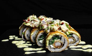 30, 40 o 70 piezas de sushi y bebidas para compartir