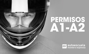 Curso para obtener el carnet A1 o A2 en Autoescuela Montero Espinosa Curso para obtener el carnet A1 o A2 en Autoescuela Montero Espinosa