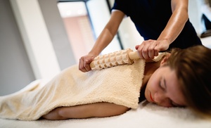 1 o 3 sesiones de maderoterapia con presoterapia 1 o 3 sesiones de maderoterapia con presoterapia