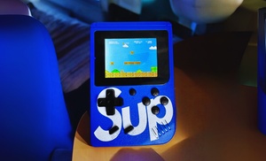 Consola portátil y recargable con 400 juegos retro Consola portátil y recargable con 400 juegos retro