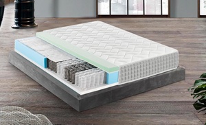 Colchón de espuma con memoria con muelles independientes, de Mentor Colchón de espuma con memoria con muelles independientes, de Mentor