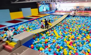 1 hora de saltos en parque de colchonetas World Jump para 1 persona 1 hora de saltos en parque de colchonetas World Jump para 1 persona