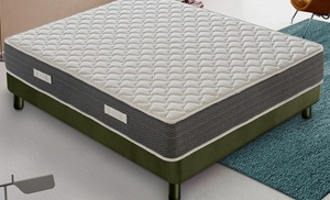 Colchón de 30 cm en espuma de memoria, muelles ensacados y 11 zonas