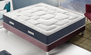 Colchón de espuma de memoria de iLoveSleep con 11 zonas diferenciadas