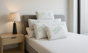 Almohada cilíndrica de espuma viscoelástica con bambú de Sampur Almohada cilíndrica de espuma viscoelástica con bambú de Sampur