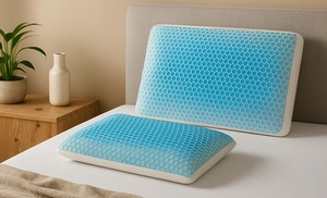 Almohada de espuma viscoelástica y estructura alveolar, de Sampur Almohada de espuma viscoelástica y estructura alveolar, de Sampur