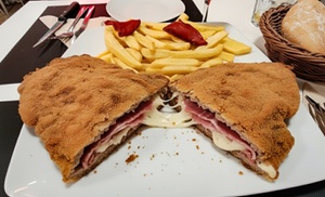 Menú cachopón en el restaurante Valverde ★★★