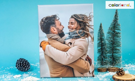 Fotolienzo personalizable en horizontal o vertical y hasta 100 x 70 cm