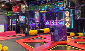 Acceso de 1 hora a parque de camas elásticas para 1 o 2 personas