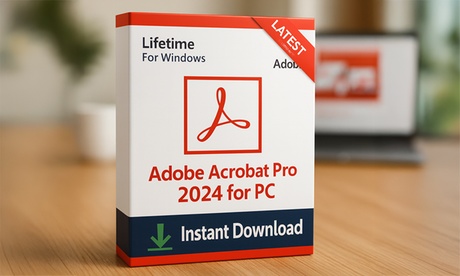 Licencia oficial de por vida para Adobe Acrobat Pro a elegir para 1 PC