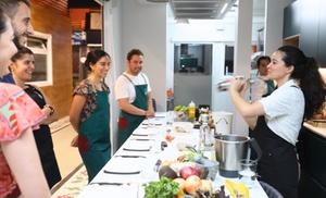 Experiencia de degustación y cata o clase de cocina y cóctel a elegir