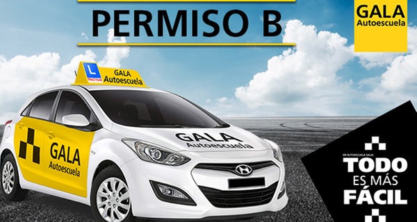 Sácate El Carnet de Conducir en Autoescuela Gala con Matrícula, Clases y Prácticas, Hasta 64% de Descuento