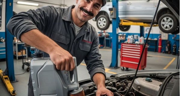 Cambio de aceite 10w40 y filtros a elegir con revisión pre-ITV