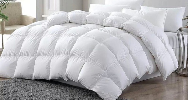 Edredón nórdico de plumas de ganso con función termorreguladora y alta transpirabilidad