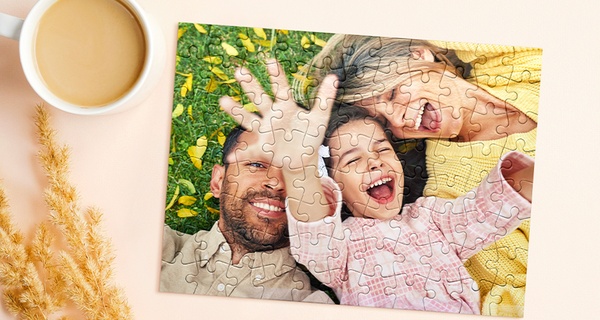 Desafía tu mente y haz un regalo original con un puzle personalizado con foto, con hasta un 86% de descuento