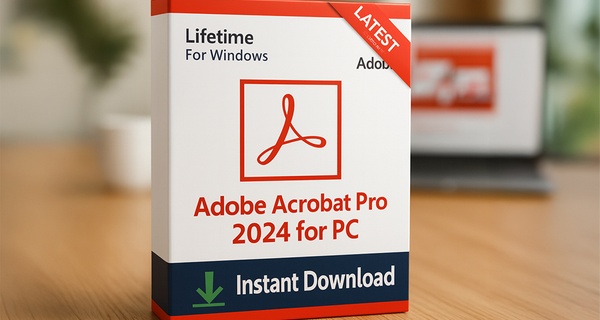 Licencia oficial de por vida para Adobe Acrobat Pro a elegir para 1 PC