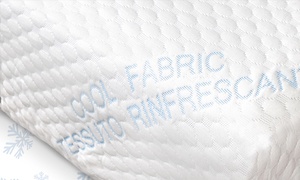  Coprimaterasso effetto rinfrescante termoregolatore, elasticizzato con angoli 